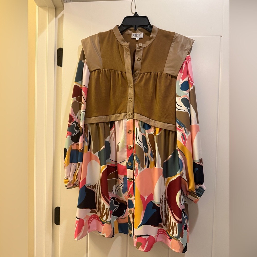 CROSBY by Mollie Burch Multicolor Mini Dress